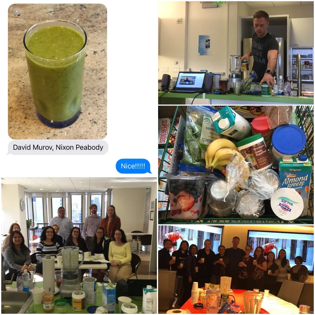 Book JJ for a Smoothie Making & Tasting Workshop at Your Office