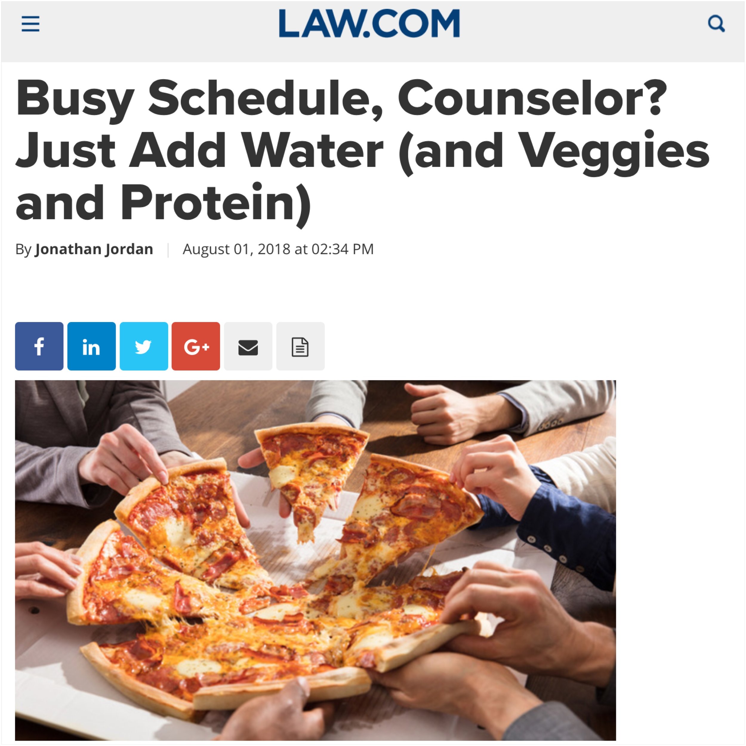 Busy Schedule? Just Add Water (and Veggies and Protein)