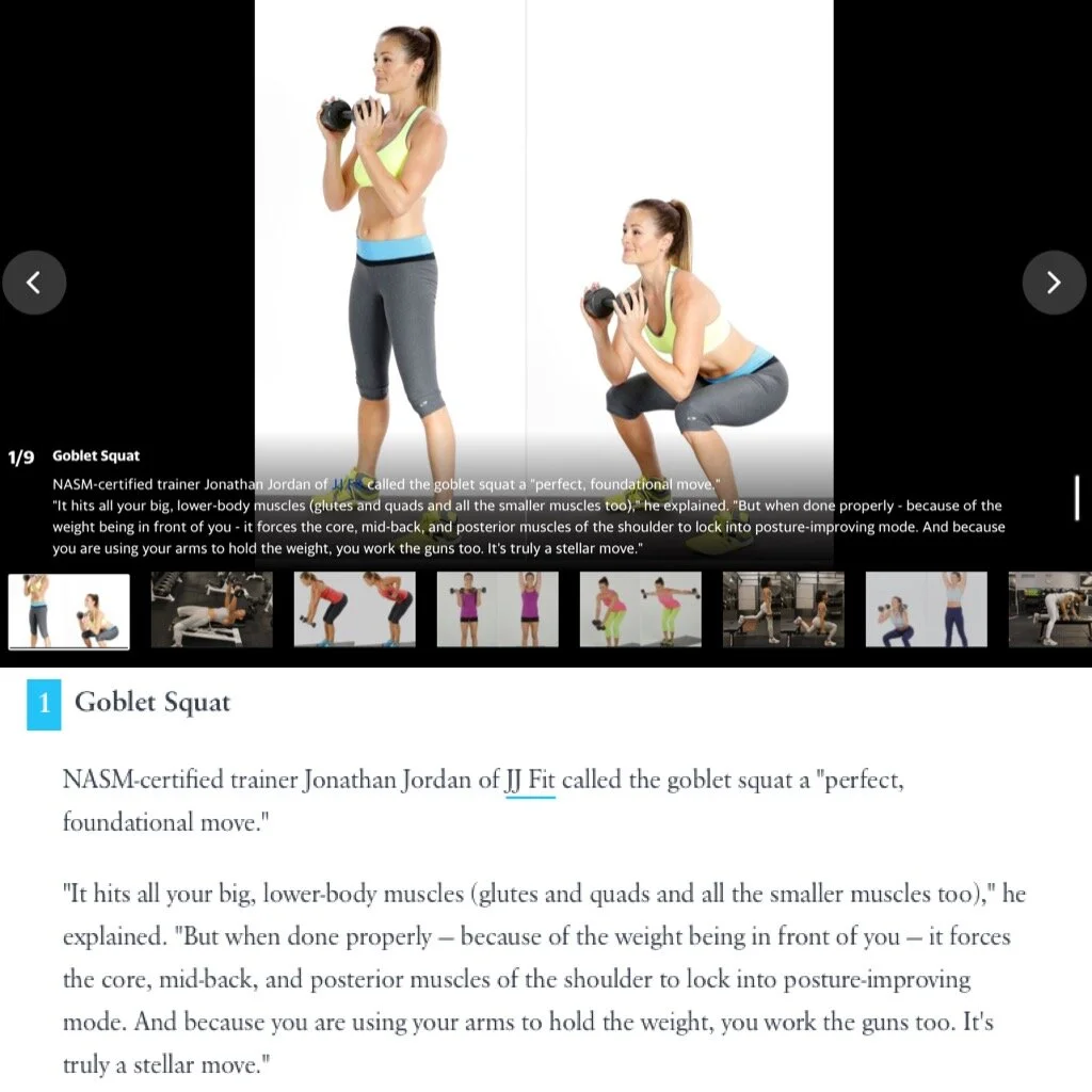 JJFit in the News: POPSUGAR: 9 Dumbbell Moves to Get Chiseled