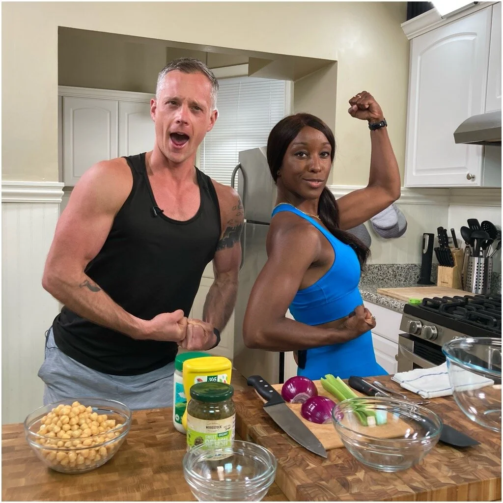 "Cooking with JJ" Episode 3: Vegetarian “Tuna Salad” Made From Chickpeas