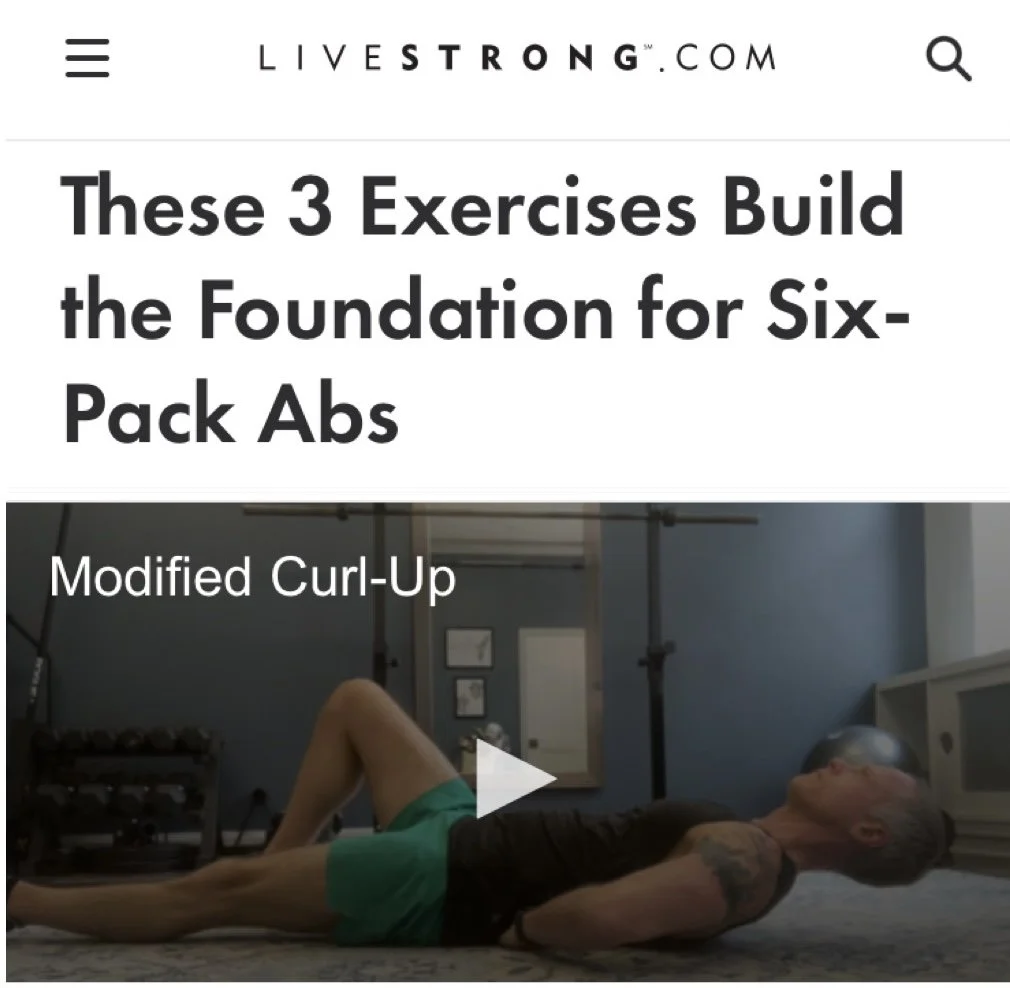 JJ in the News: 3 Exercises to Build the Foundation for Six-Pack Abs