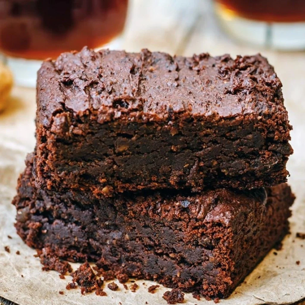 Sarah's Fudgy Black Bean Brownies