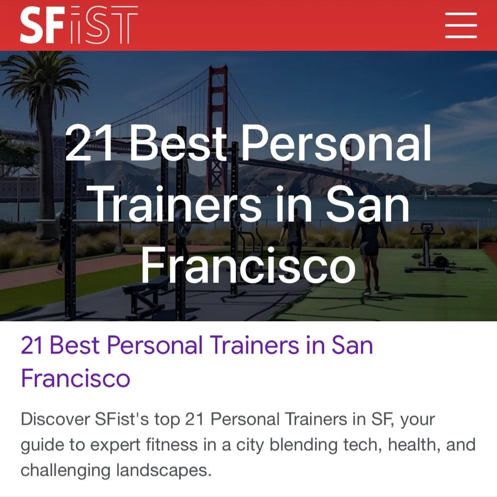 JJ Named to 21 Best Personal Trainers in San Francisco by SFist