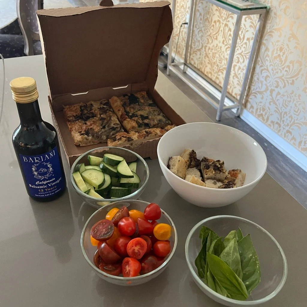 How to Make Pizza Salad (aka Panzanella)