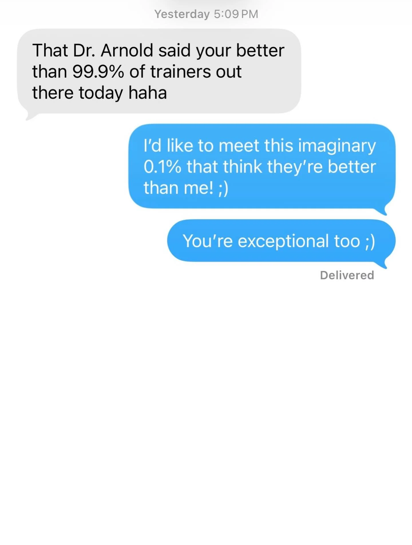 One of my best qualities is my unmatched humility! 💪&hearts;️ 😝