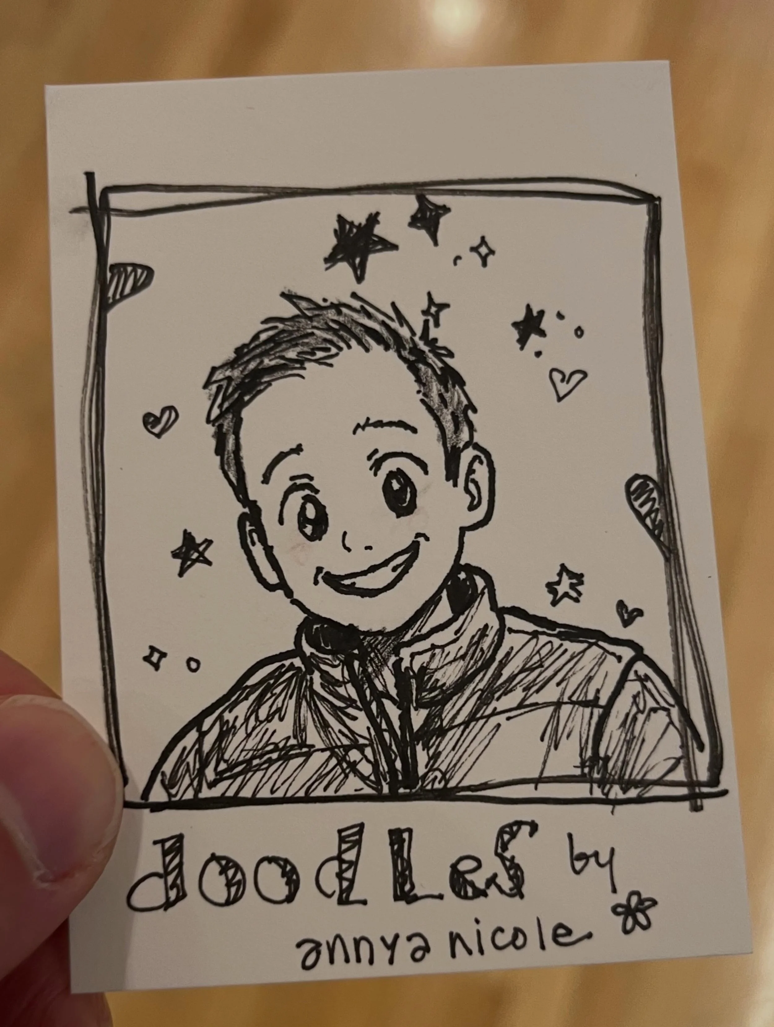 My amazing friend @annyanicolecuenca is so talented! In addition to being a SUPER STAR personal trainer, she&rsquo;s an incredible artist! Yesterday she said casually in passing &ldquo;I&rsquo;m going to draw you.&rdquo; And today she presented me wi