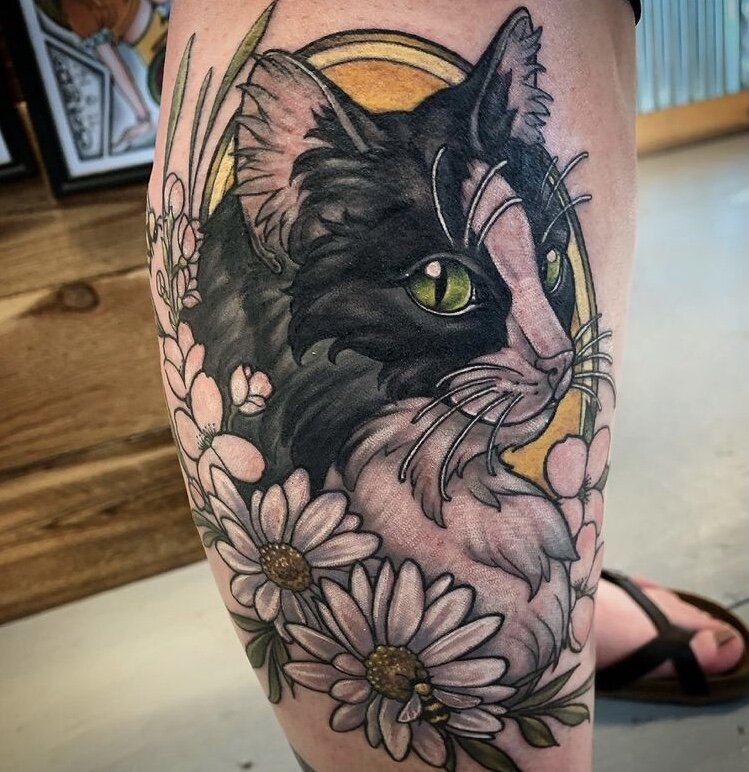 Twitter 上的 Killer Ink TattooIncredible cat portrait by Angelique Grimm  with killerinktattoo supplies killerink tattoo tattoos bodyart ink  tattooartist tattooart blackandgrey blackandgreytattoo cattattoo  realistictattoo httpstco 