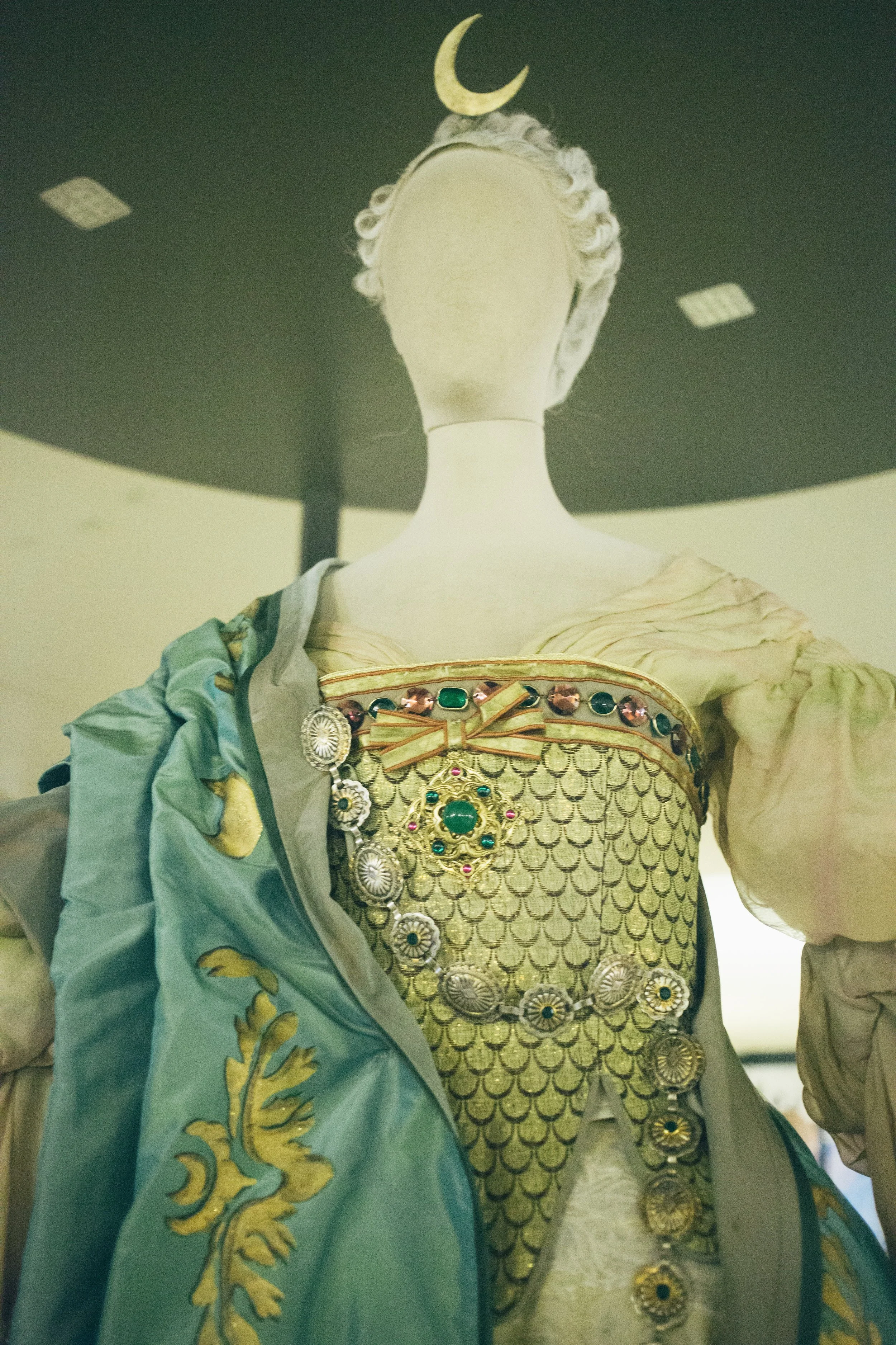 One of the costumes from the Opera on display