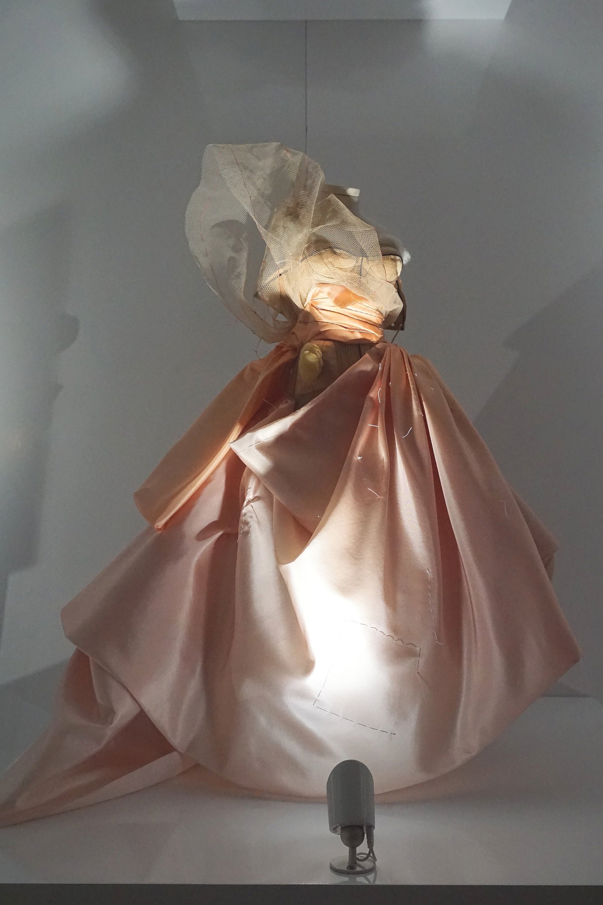 Miniature of a deconstructed Haute couture gown by John Galliano for Dior