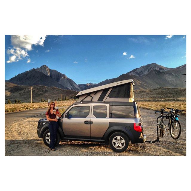 Our old E-Camper. So great for a stop and pop type camping ⛺️. Little too small for 6.1 me &amp; my 5.10 wife, but the cleanest #RTT on the market. &bull;
&bull;
#overlanding #overland #offroad #4x4 #toyota #adventure #camping #explore #offroading #t