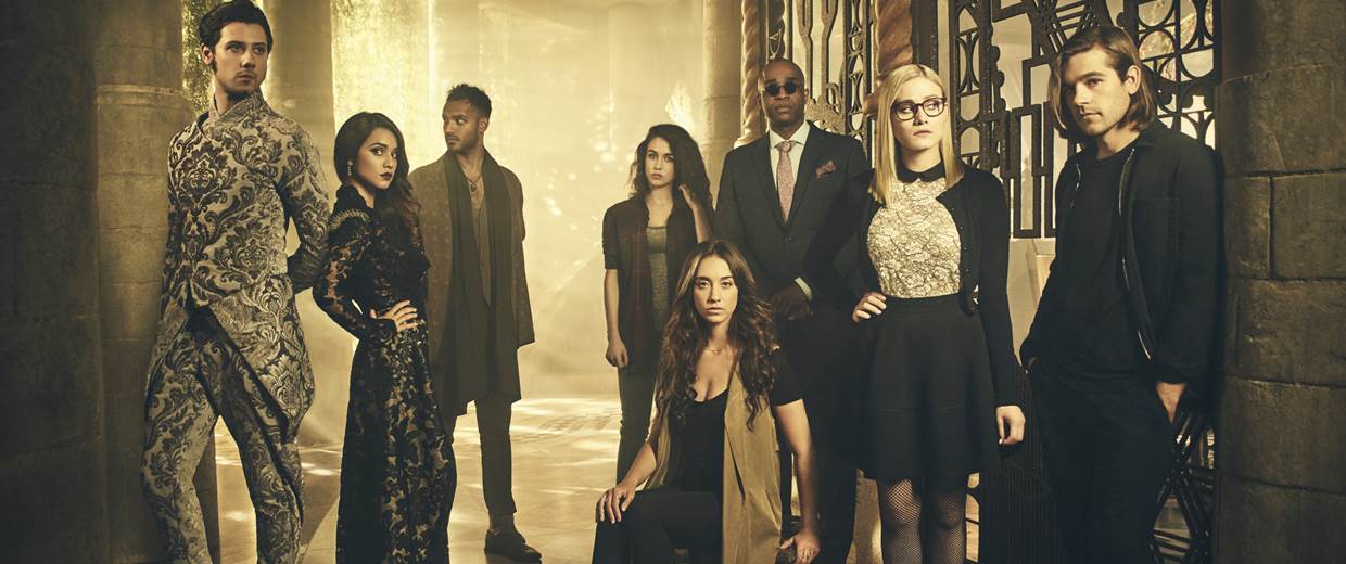 The Magicians. I love this show. Except for that last episode of season one...that was a rough one. Left a bad taste in my mouth.