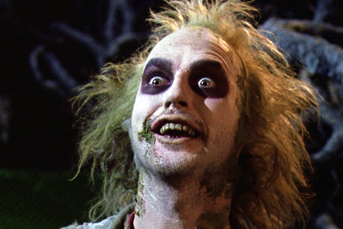 That face when you find out someone brought donuts to work. Also, fun fact: Beetlejuice was technically a poltergeist—and an asshole.