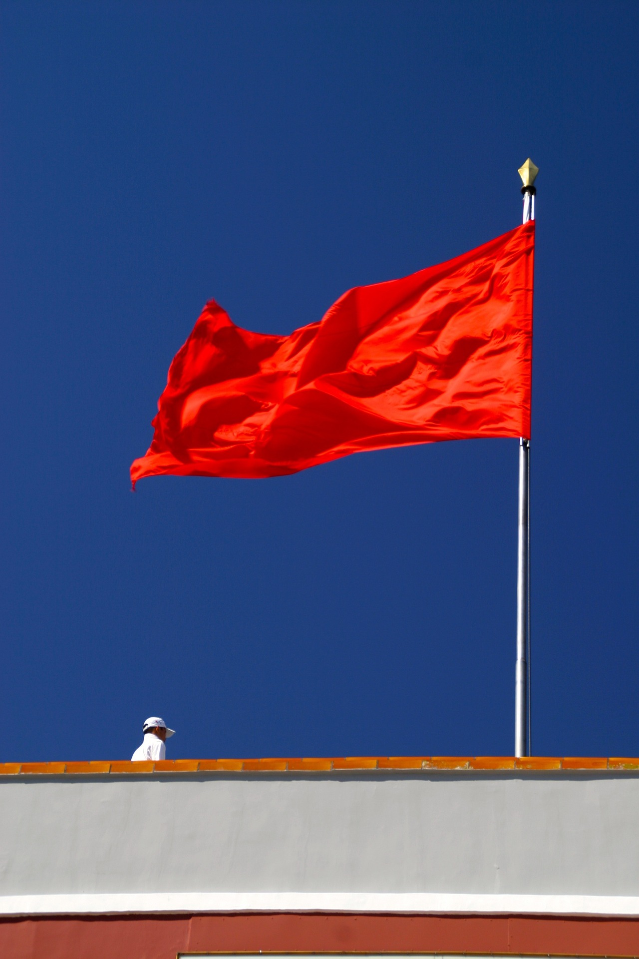 Red flags. Not just for Socialism.
