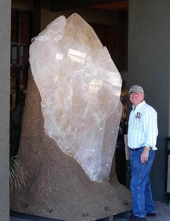 Giant elestial quartz
