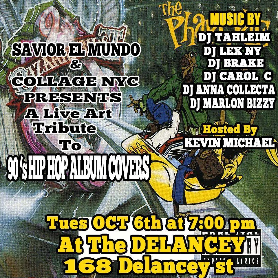 Flier from Collage NYC