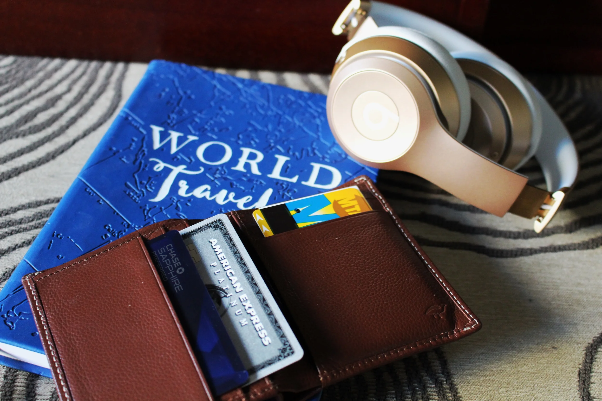 The Chase Sapphire Preferred card and the Platinum American Express. My Dynamic Duo