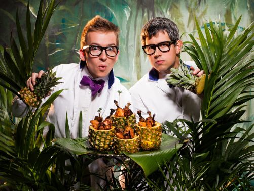 Bompas & Parr. The creative chefs behind the Stella Artois Le Savoir.