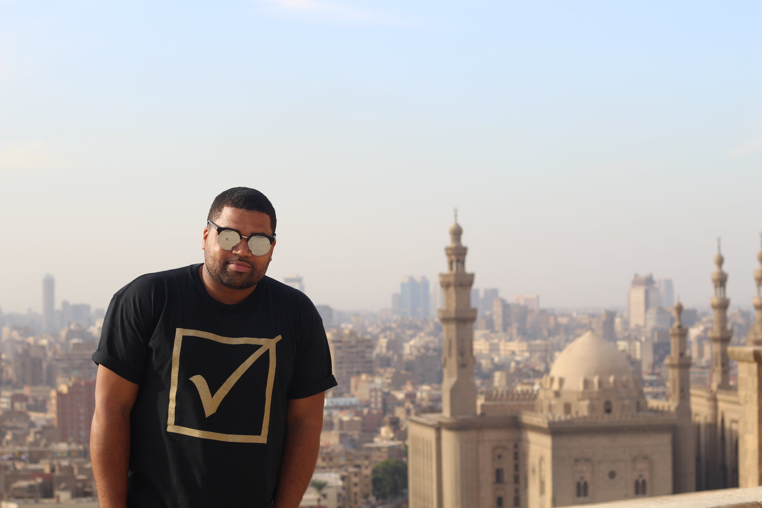 The view of Cairo from the top of the Citadel is awesome.