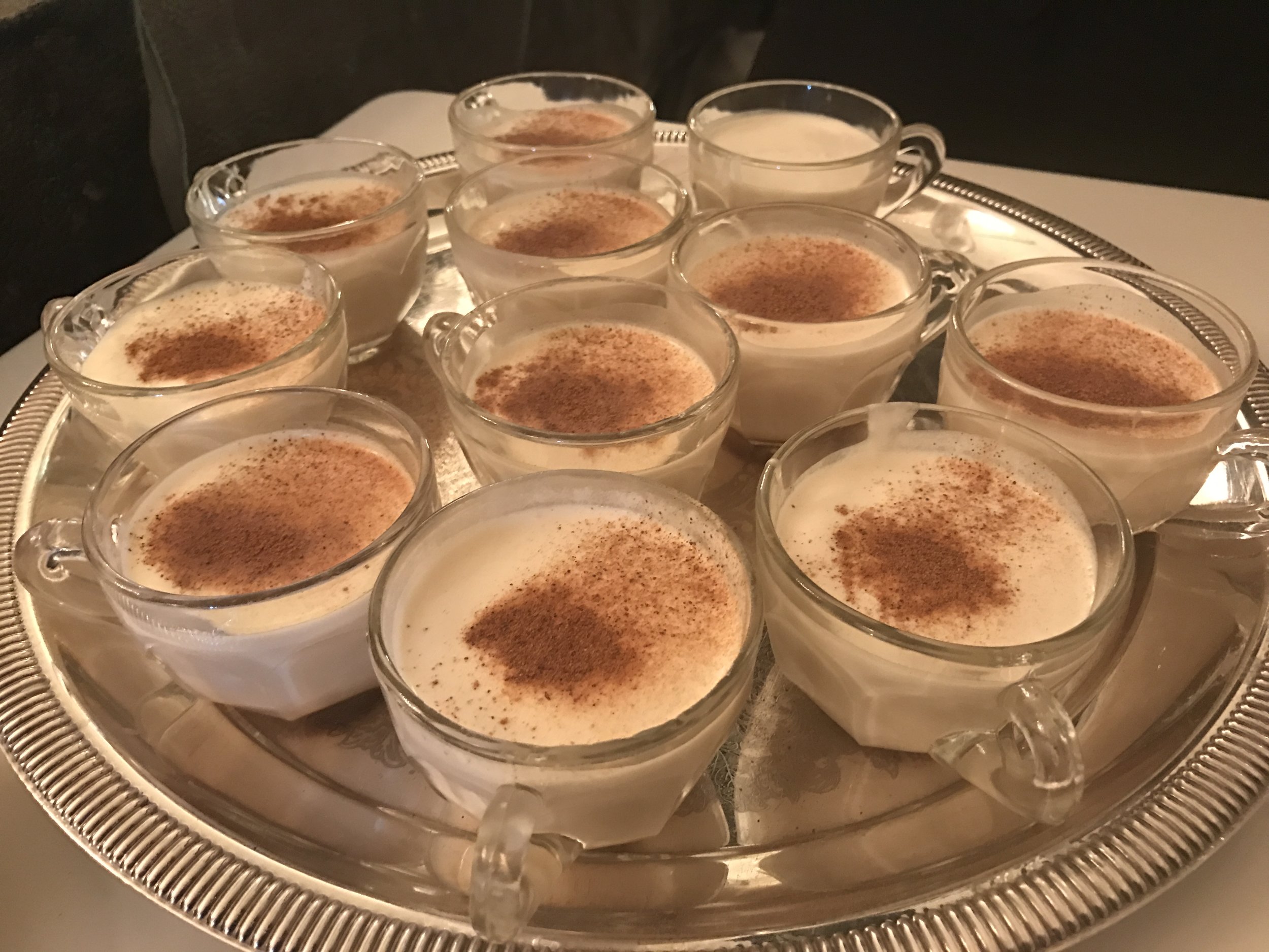 The infamous White House eggnog. It packs a punch.