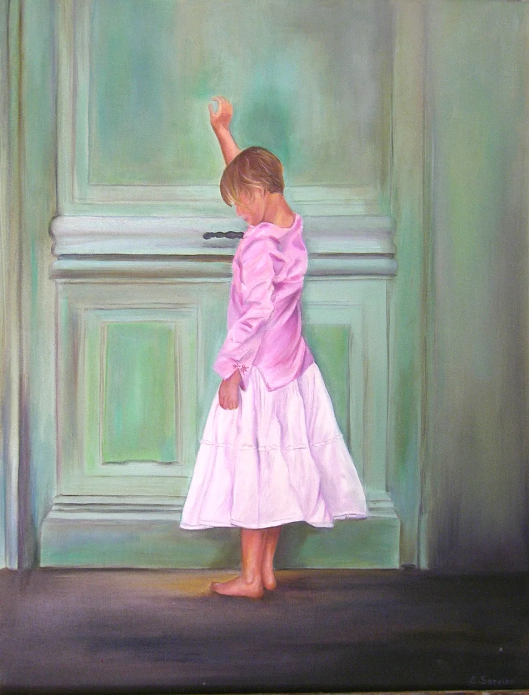 La petite fille /vendu