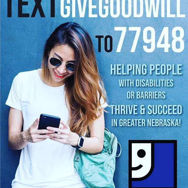 We're working with GoodWill of NE #nebraska to give back to the community this holiday season. Will you help those less fortunate? Text GIVEGOODWILL to 77948 to donate today. #texttodonate #texttogive #northeastnebraska