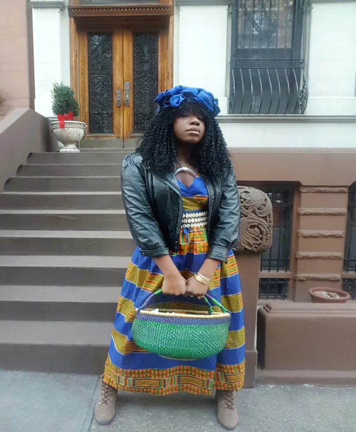 Queen Adwoa's Closet Ghanaian Kente Dress 3.jpeg
