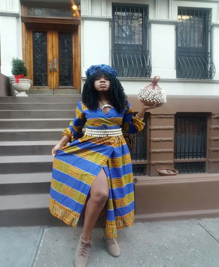 Queen Adwoa's Closet Ghanaian Kente Dress 4.jpeg