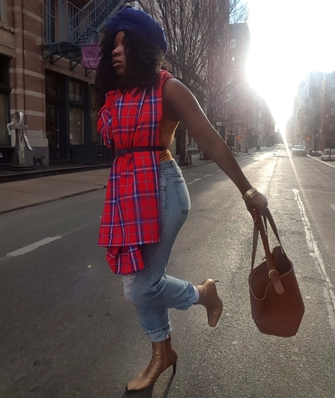 Queen Adwoa's Closet - Kenyan Shuka Cloth