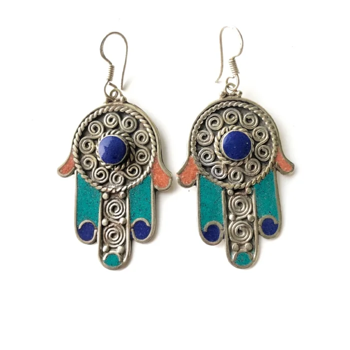 Buy Hand of Fatima Earrings