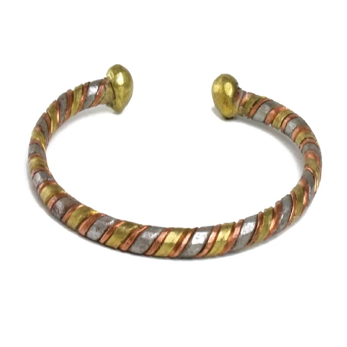 Buy Three Tone Coper Bracelet