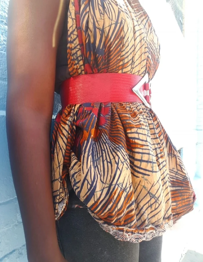 Tutorial: How to Tie an African Body Wrap for Fall