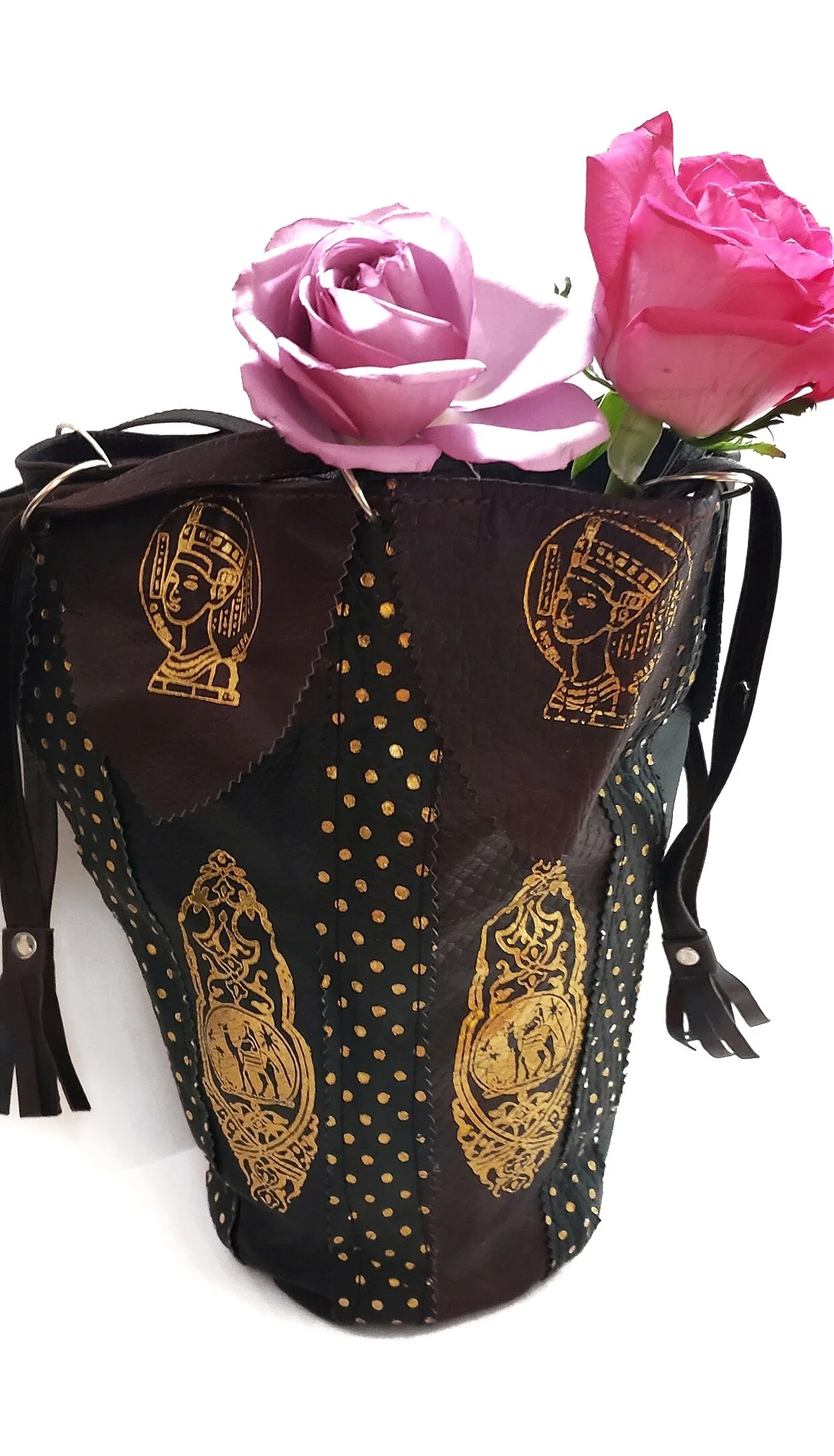 Genuine Leather Sack Bag from Qatar