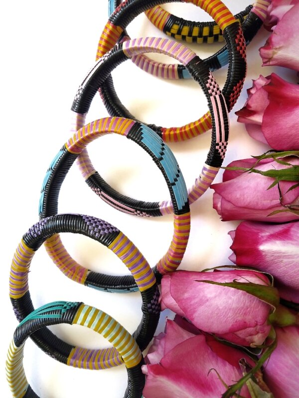 Buy Embroidered Tuareg Tribe Bangles