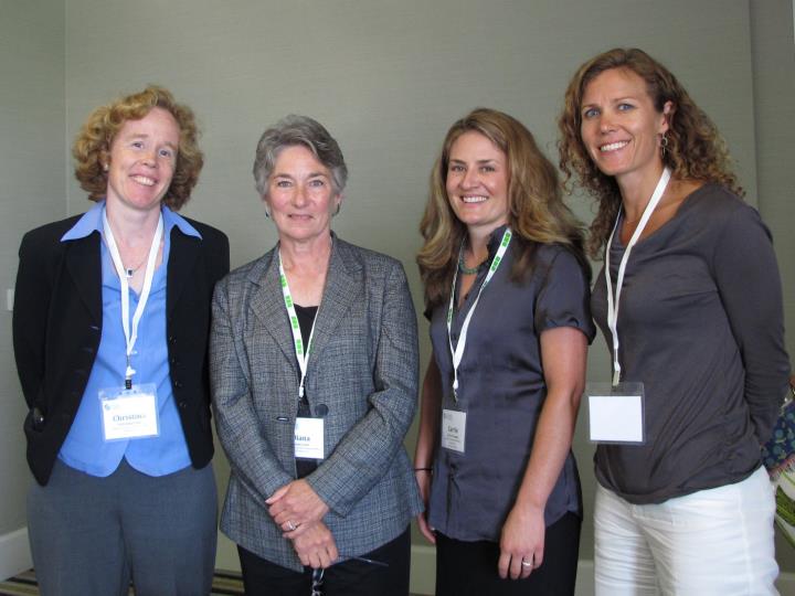 The very tech-savvy speakers for the "Technology Enhancing Sustainability: Creating the Tools for Tomorrow" breakout session.