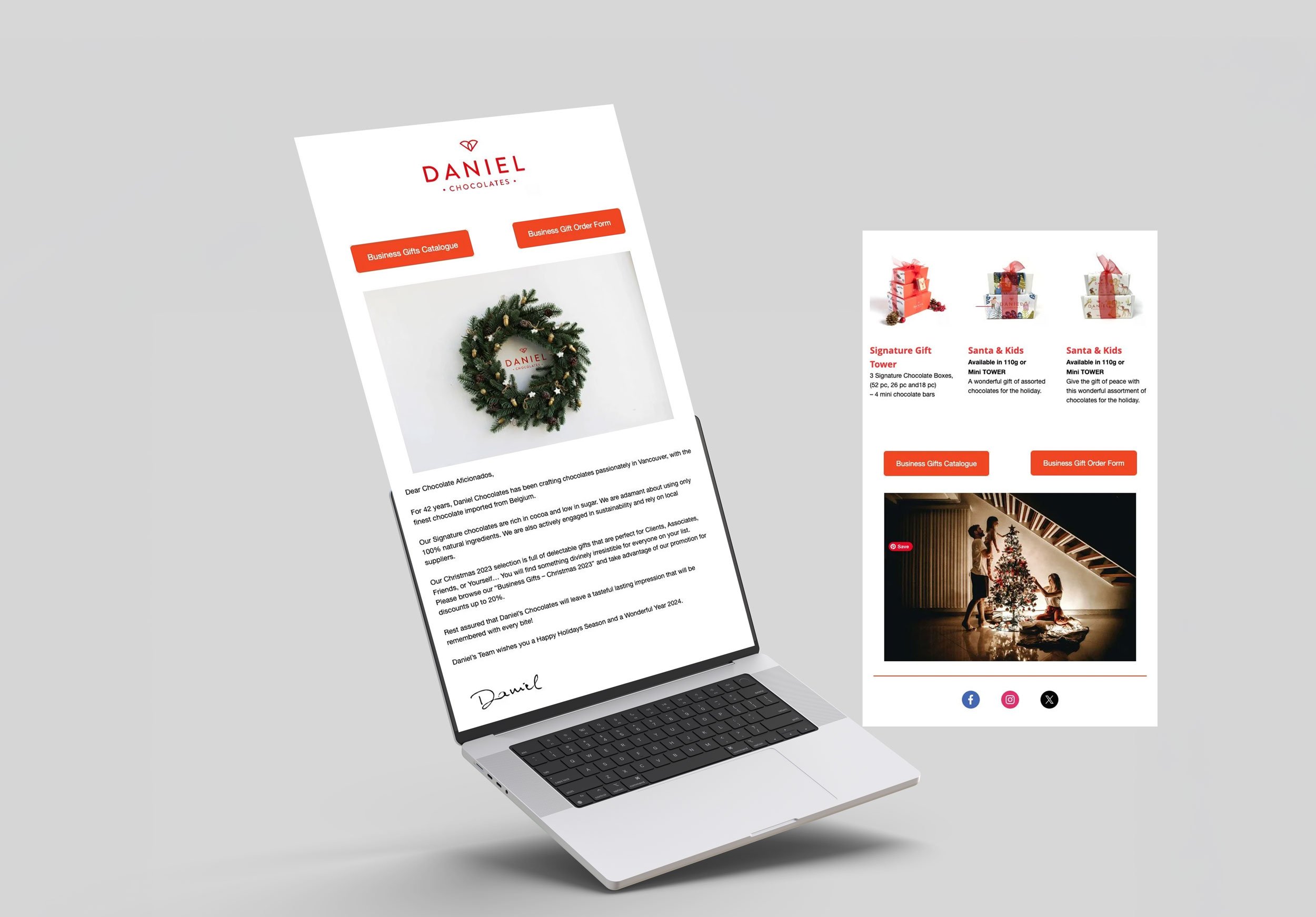 Daniel Chocolates — Marketing Assets