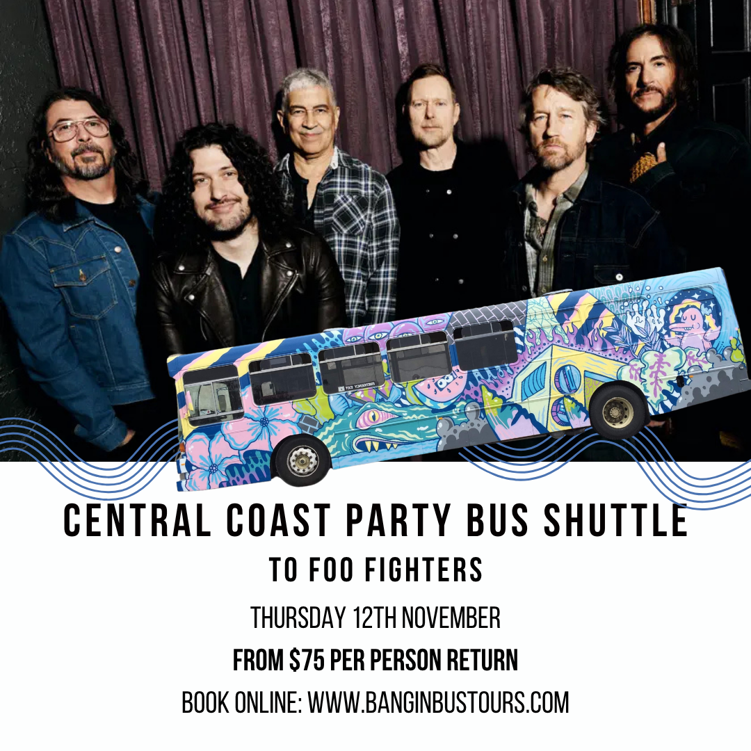Party Bus Shuttle to Foo Fighters