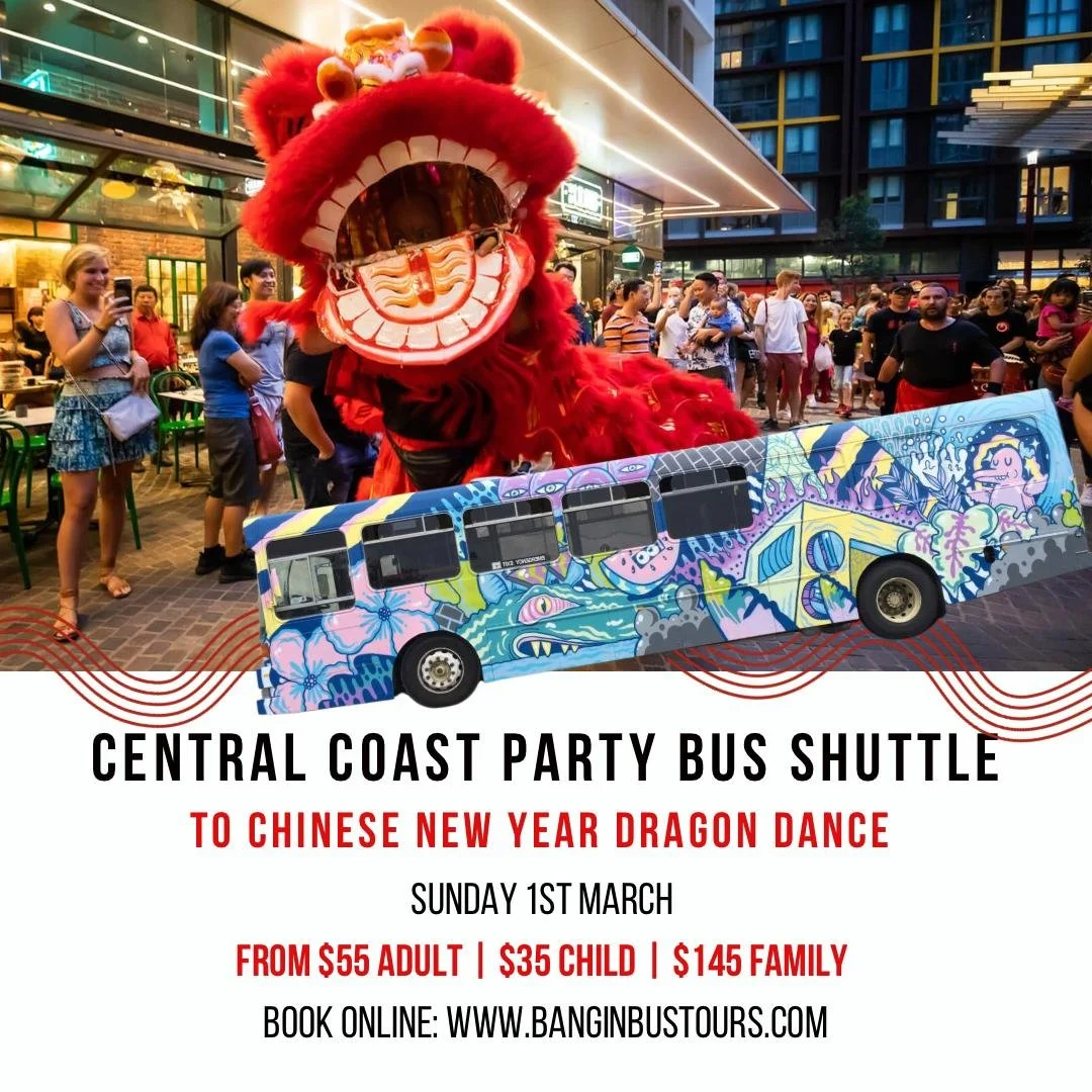 Party Bus Shuttle to Dragon Dance