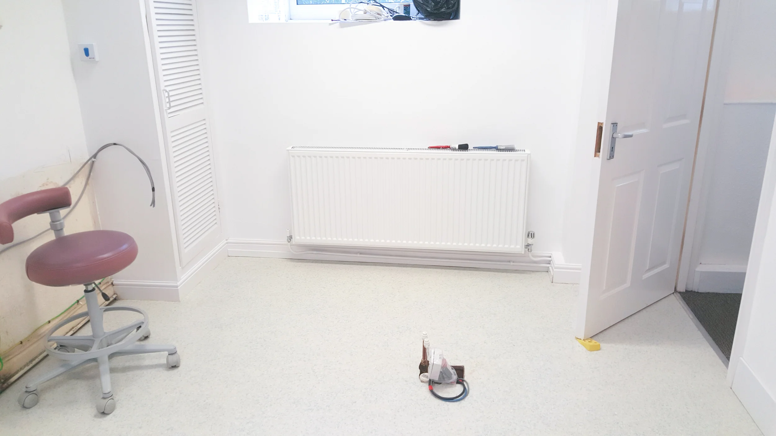 New flooring in.