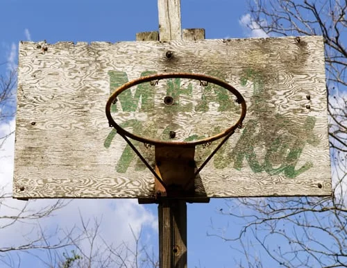 Old grocery store sign, Caswell County, North Carolina. 2006. From "BALL."