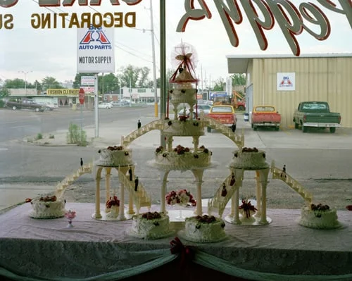 Peggy's Cake Shop, West Monroe, Louisiana. April 1985.