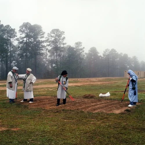 Planting Crops, Fort Polk, Louisiana. From "Theater of War: The Pretend Villages of Iraq and Afghanistan."
