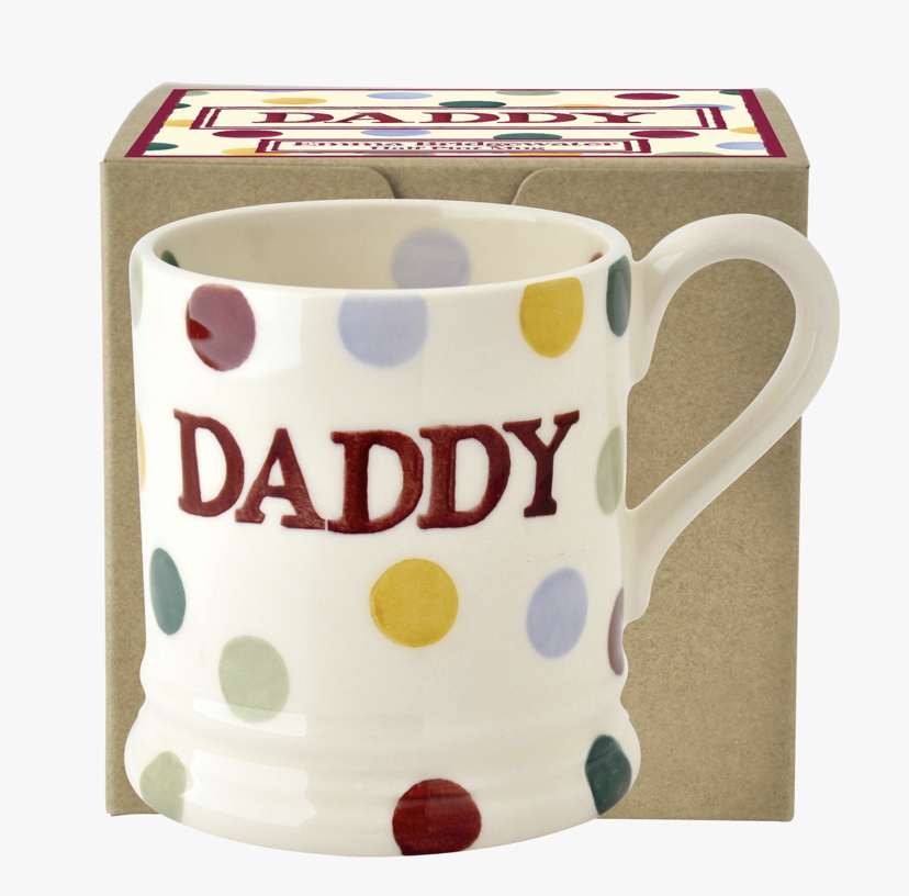 Daddy Polka Dot Mug NOW £9.95