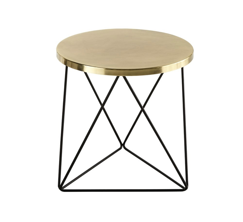 Gold/Metal End Table £91.99