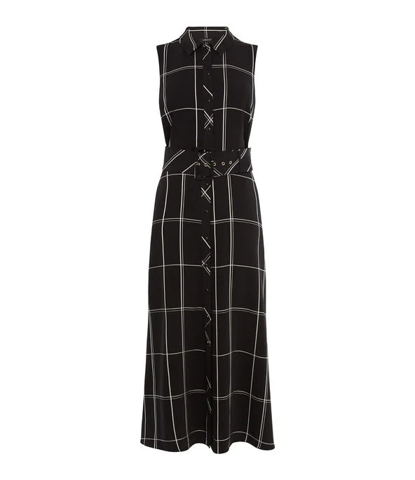 Oversized Check Dress £199
