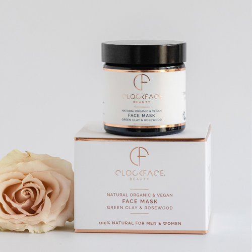 Face Mask, Green Clay & Rosewood £24