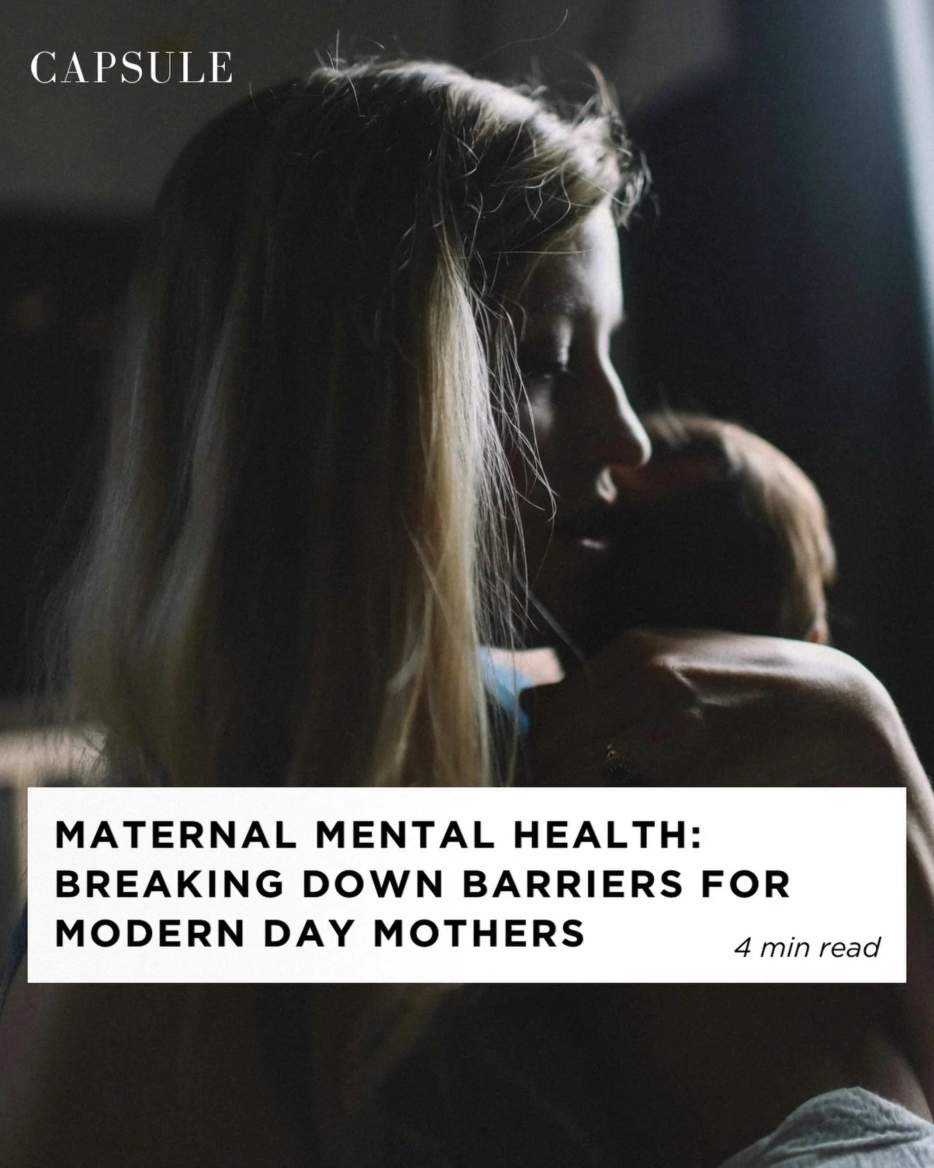 Is modern day living breaking our mothers?

Nearly half of UK mothers report struggling with their mental health, with many describing a constant state of mental overload. ￼

With increased cost of living, work demands, lack of childcare and isolatio