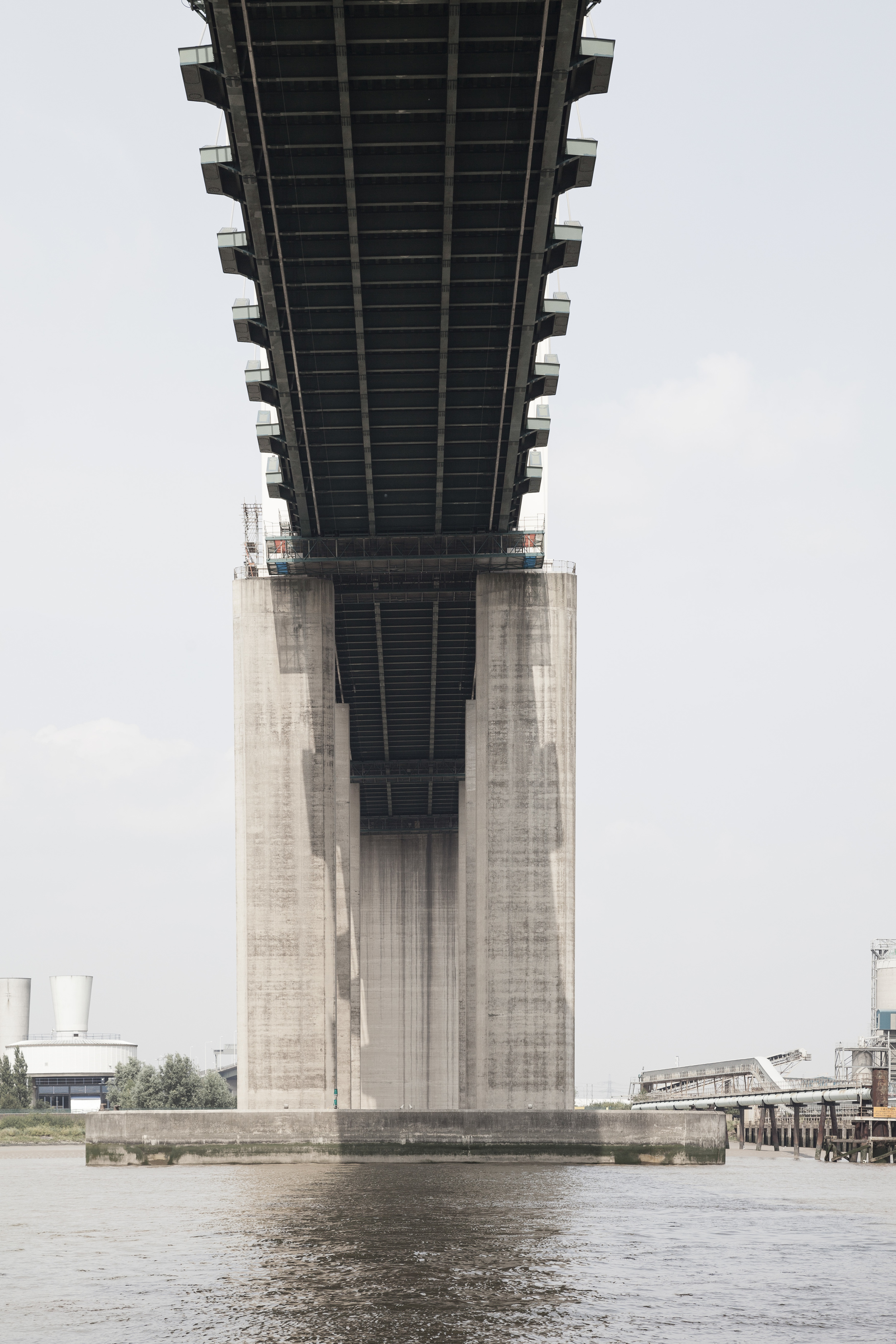  The Industrial River project documents industrial architecture along the Thames and rivers in the south east, at quiet and still moments - machinery silent, people largely absent. London’s history and growth as a city is so inextricably linked to th