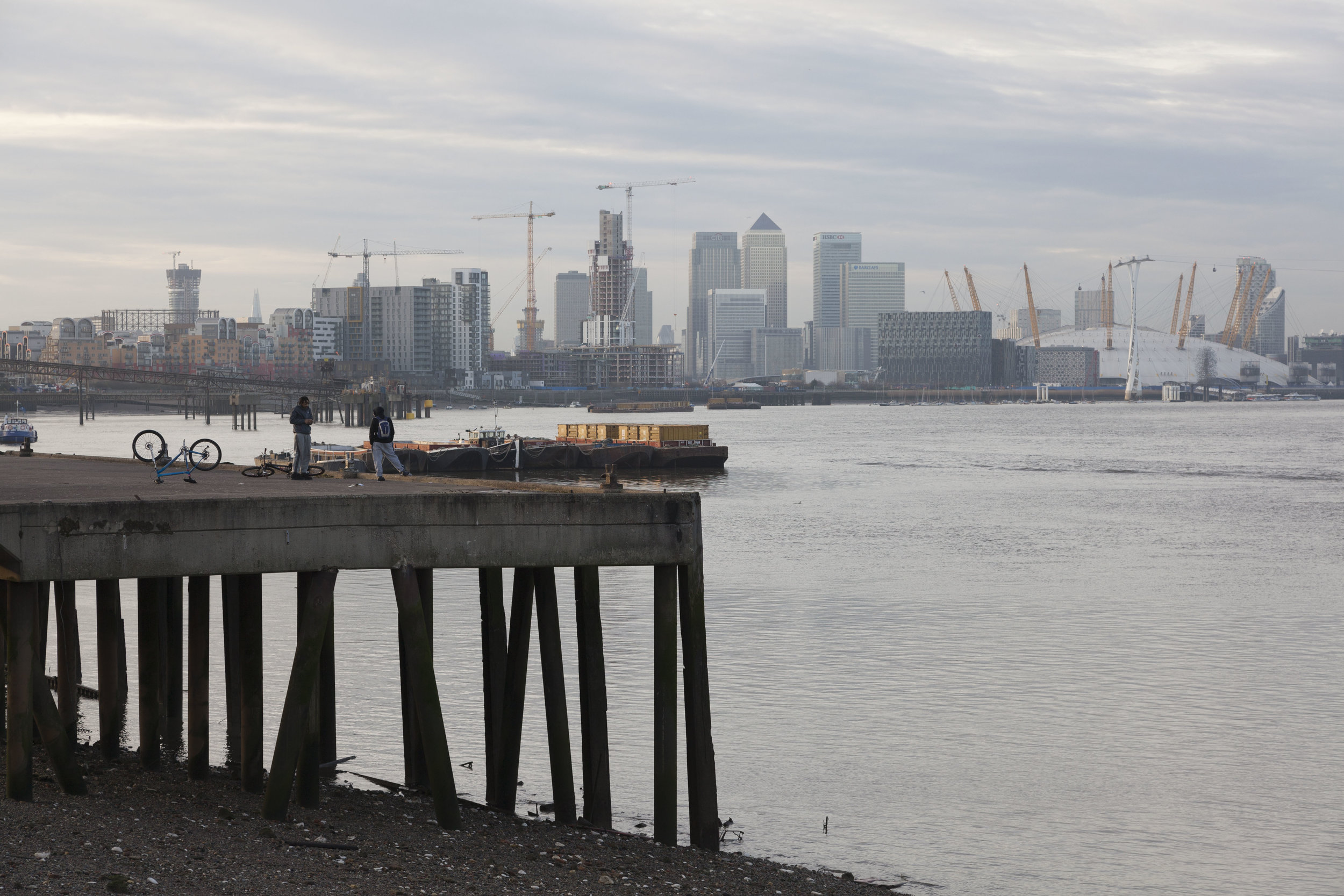  The Industrial River project documents industrial architecture along the Thames and rivers in the south east, at quiet and still moments - machinery silent, people largely absent. London’s history and growth as a city is so inextricably linked to th