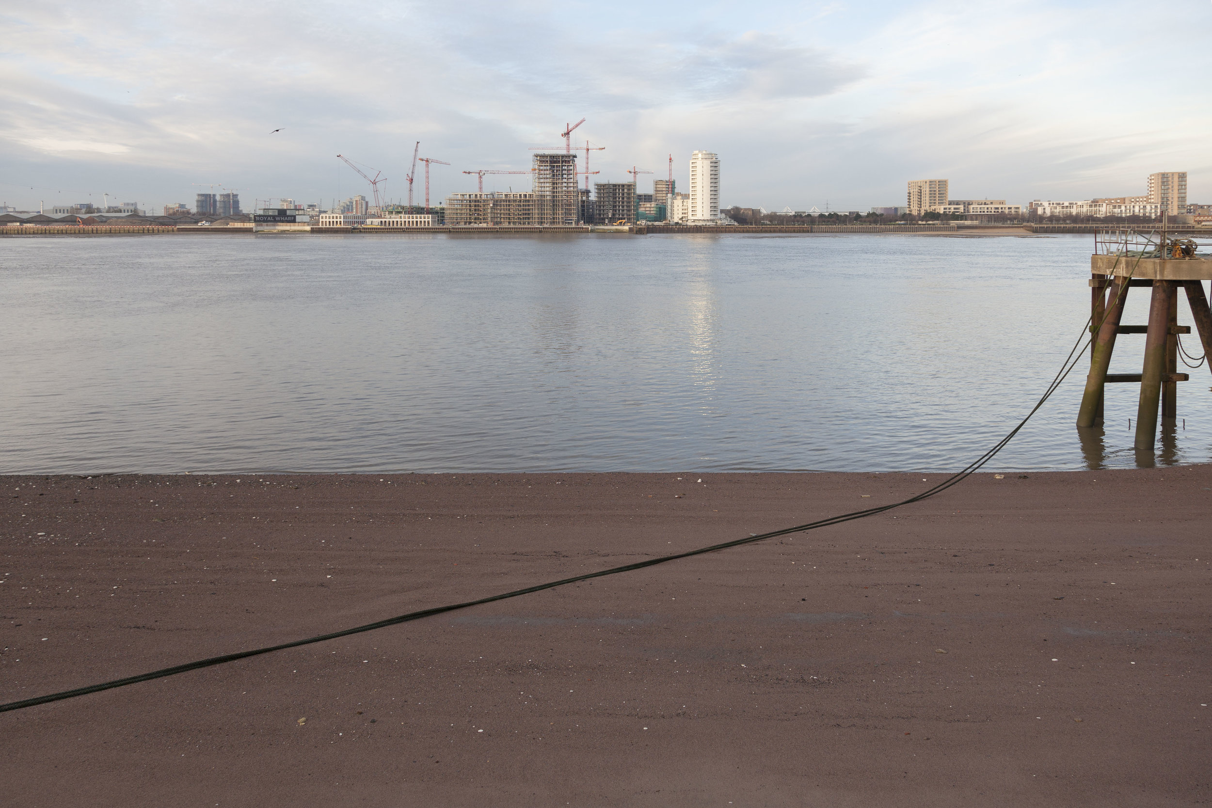  The Industrial River project documents industrial architecture along the Thames and rivers in the south east, at quiet and still moments - machinery silent, people largely absent. London’s history and growth as a city is so inextricably linked to th