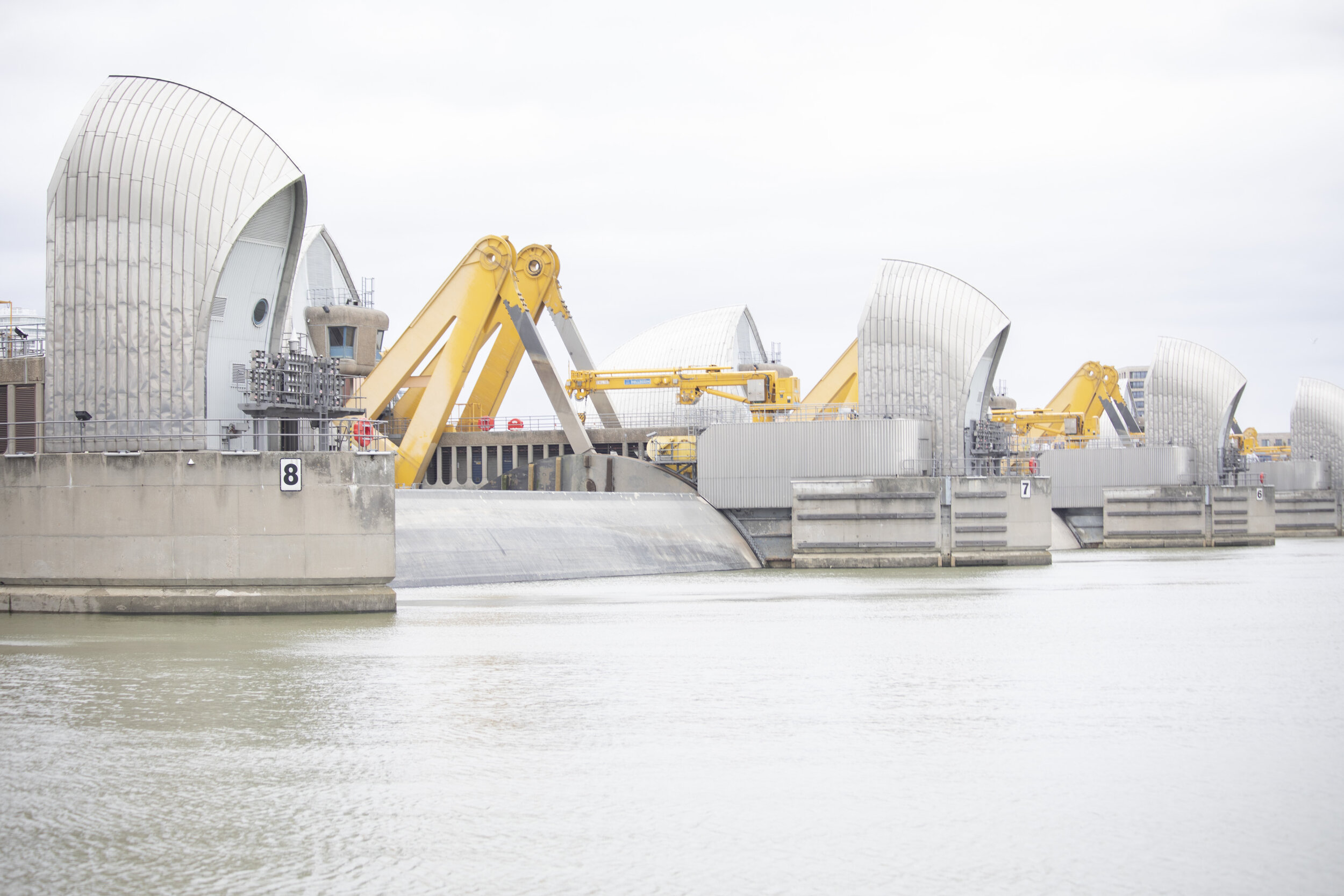  The Industrial River project documents industrial architecture along the Thames and rivers in the south east, at quiet and still moments - machinery silent, people largely absent. London’s history and growth as a city is so inextricably linked to th